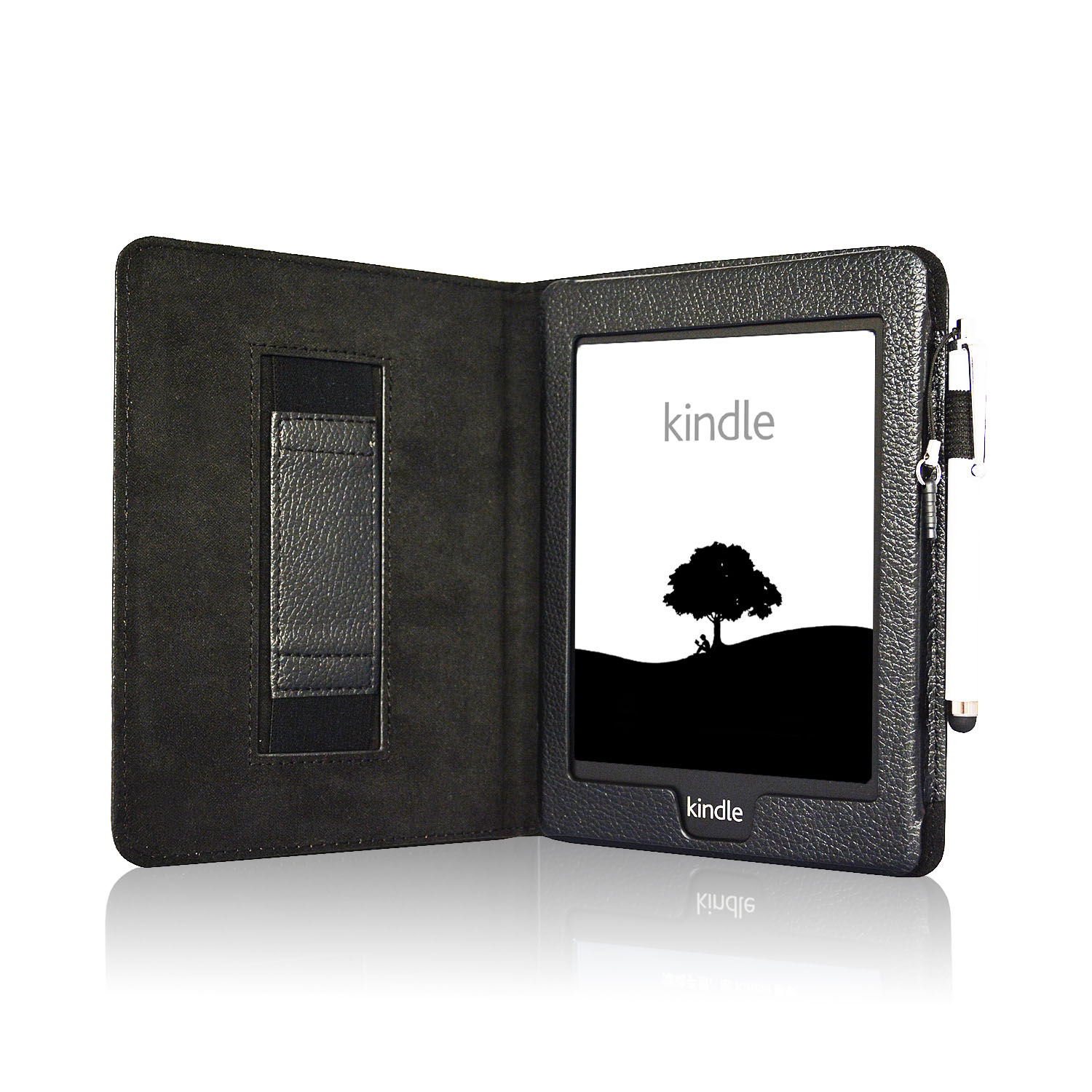 brown leather kindle paperwhite case
