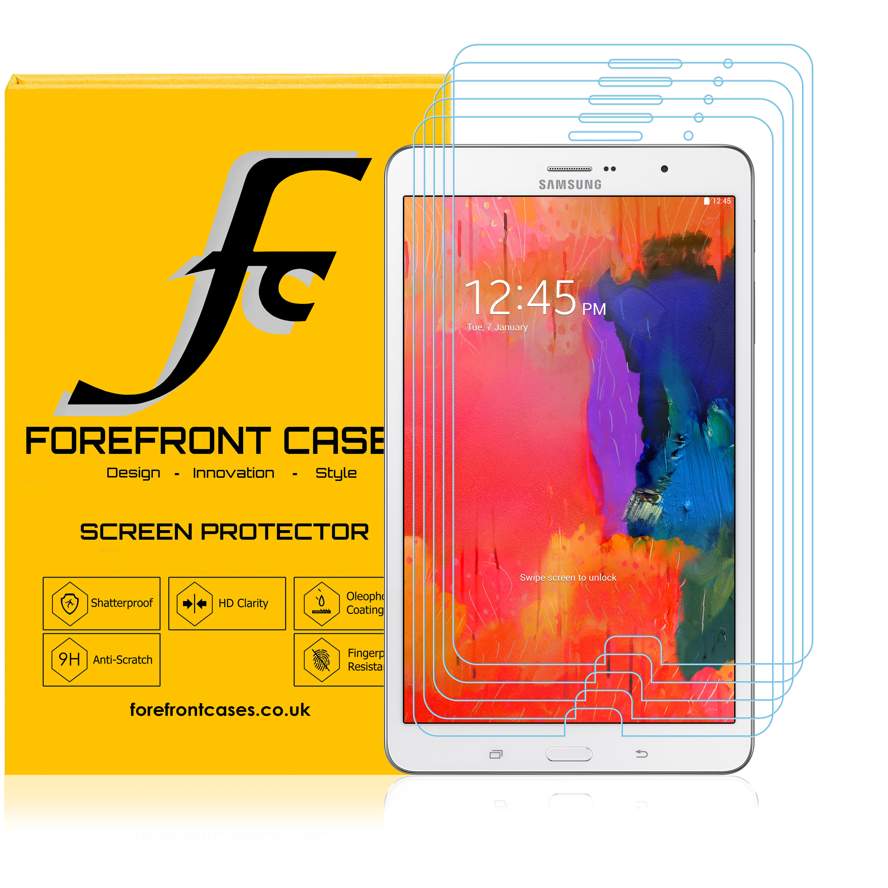 Slim Folio Smart Cover Case Screen Protector for Samsung Galaxy Tab Pro 8.4" 