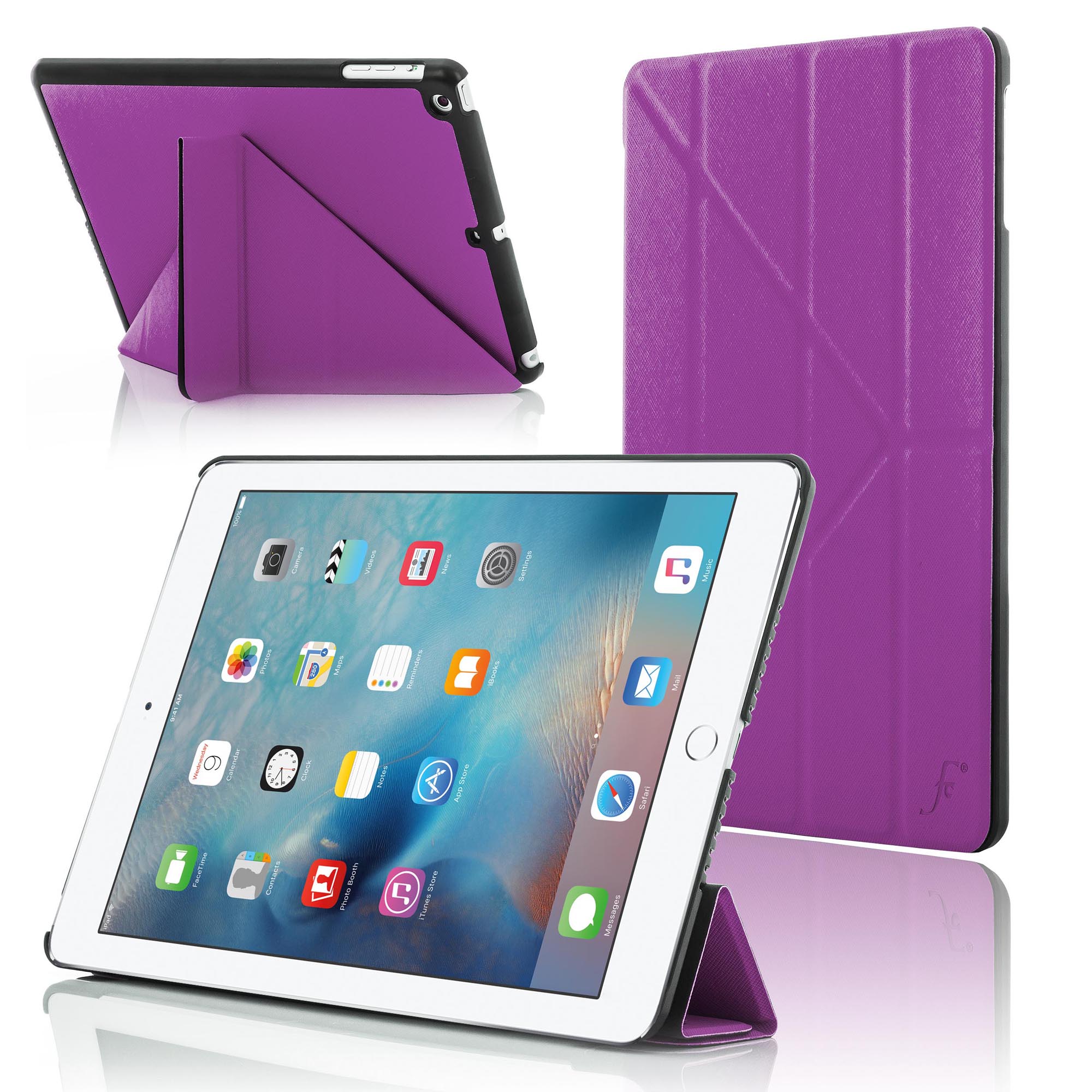 Forefront Cases® Folding Origami Smart Case Cover Stand for Apple iPad ...