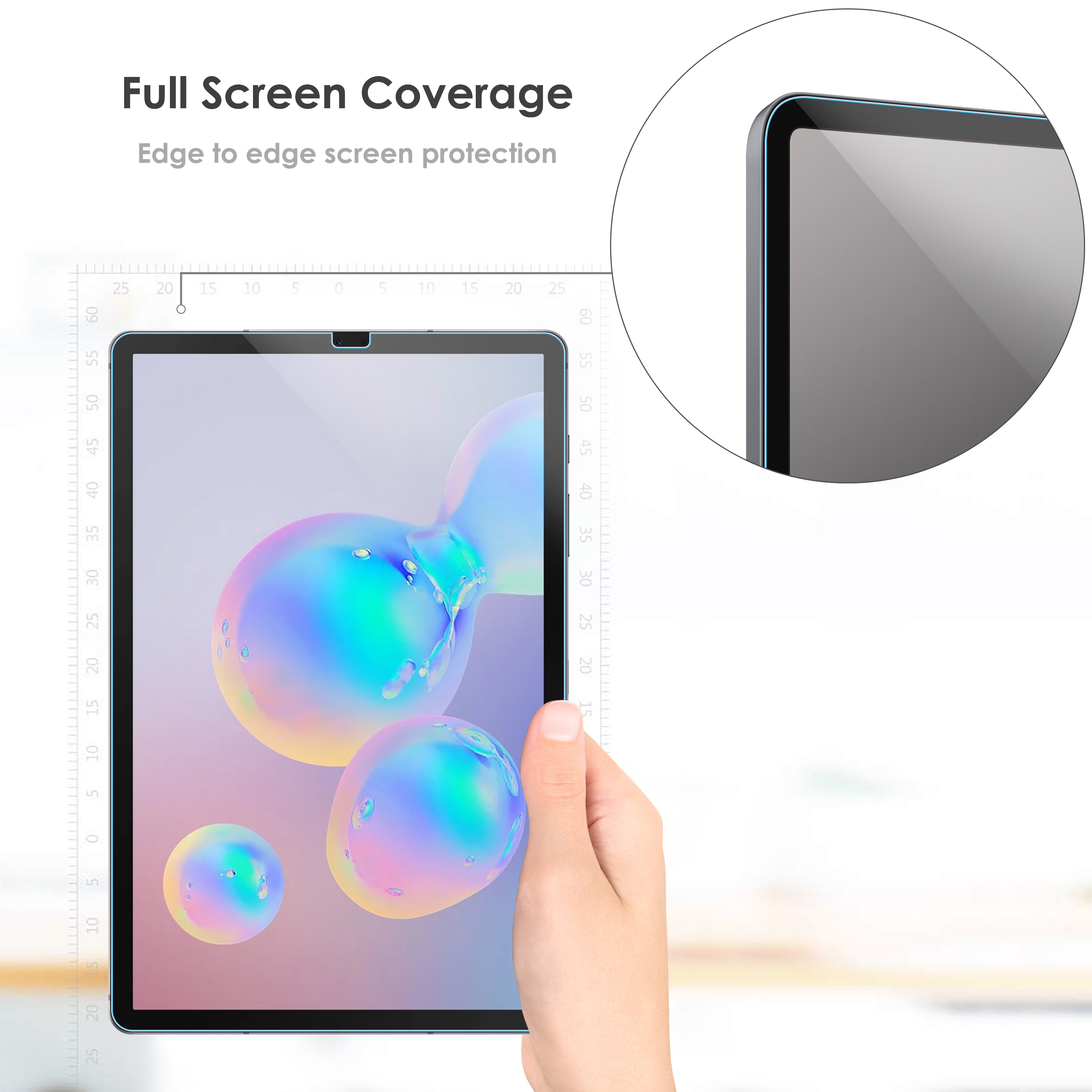 Samsung Galaxy Tab S6 Screen Protector, Hydrogel Screen Protector 10.5 ...